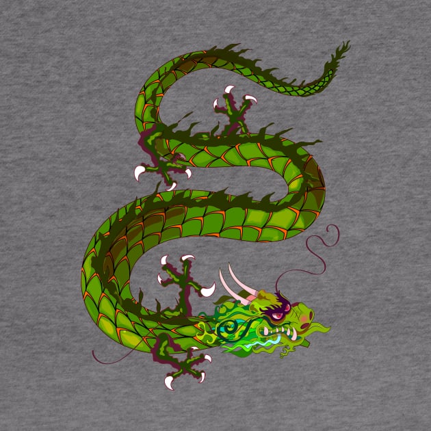 Green Dragon by nickemporium1